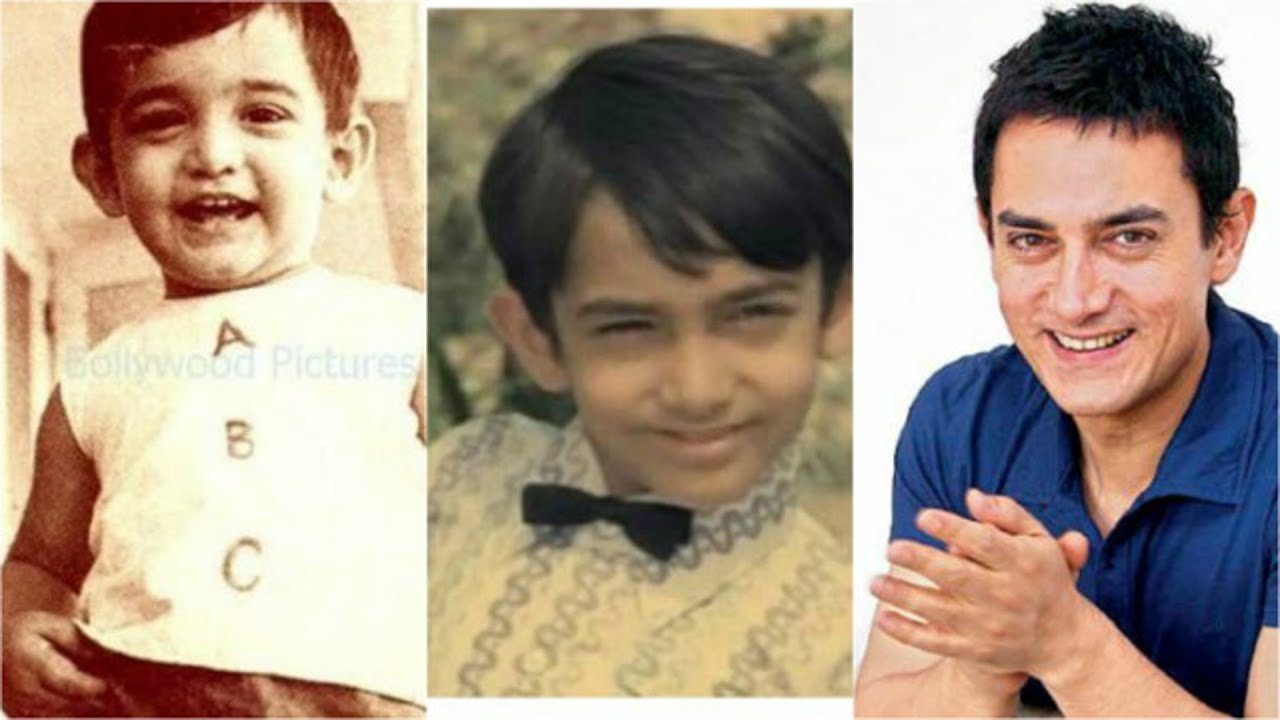 Aamir Khan Childhood pic