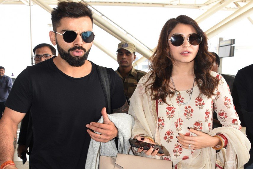 Virat Kohli and Anushka Sharma