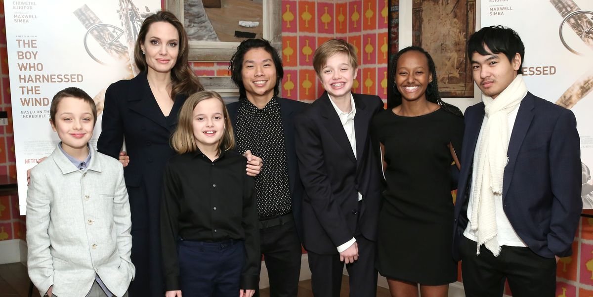 angelina jolie children