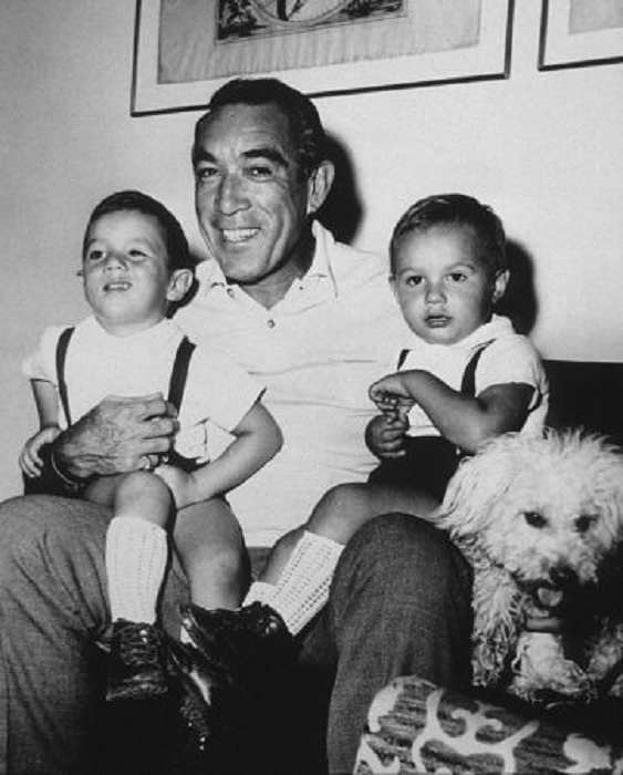 Anthony Quinn Family
