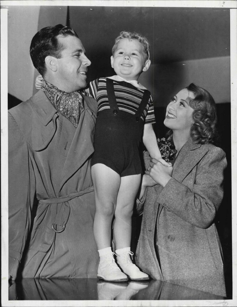 Joan Blondell family