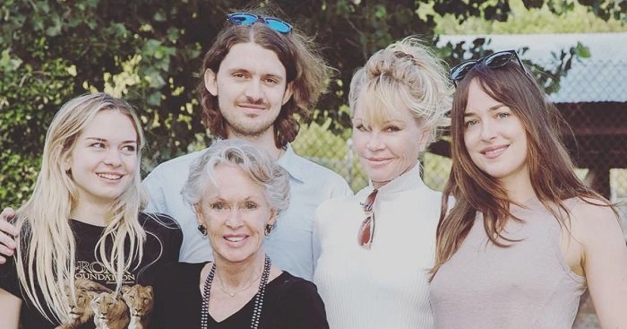 Melanie Griffith family