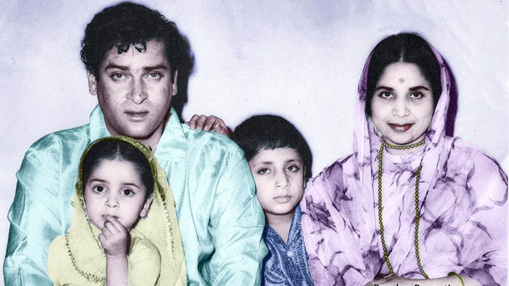 Shammi Kapoor - Income, Family, Height, Professional Achievements 3 Shammi Kapoor Family
