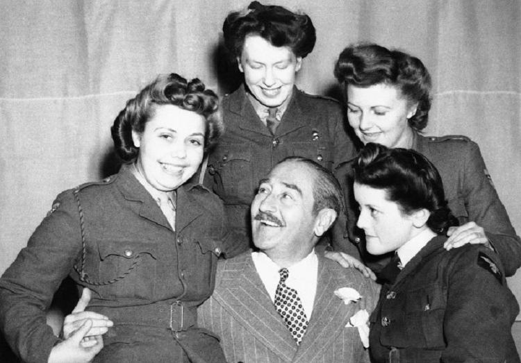 Adolphe Menjou Family