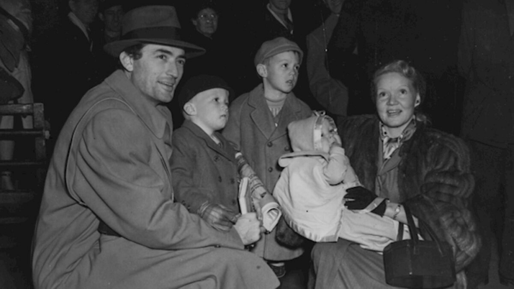 Gregory Peck Family