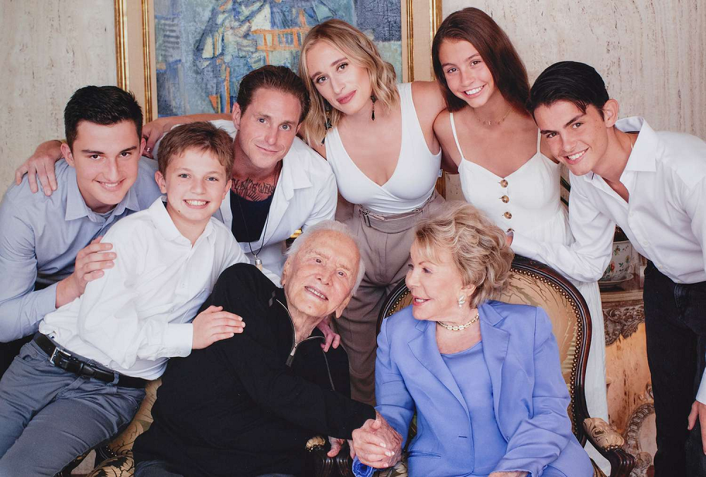 Kirk Douglas Family