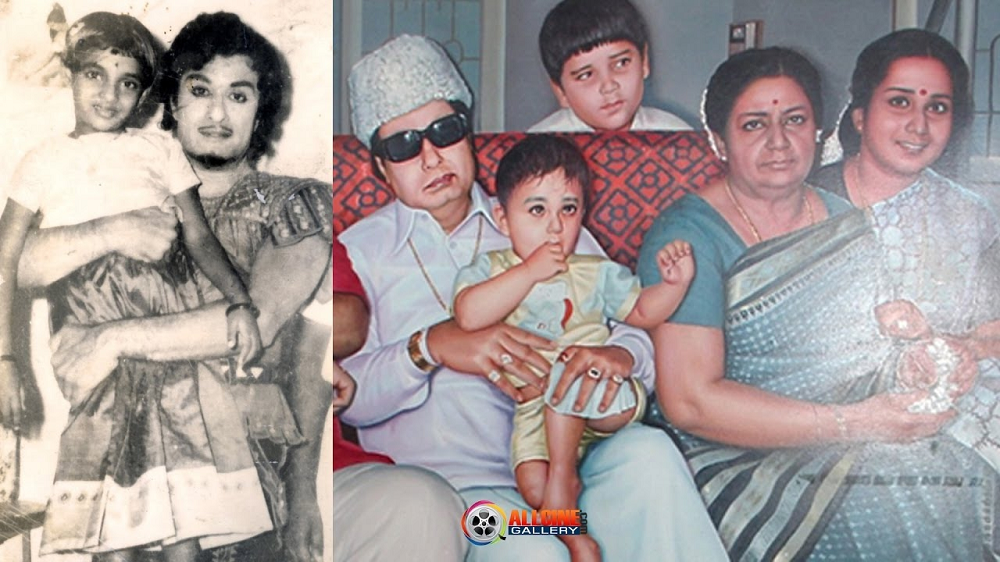 M G Ramachandran Family
