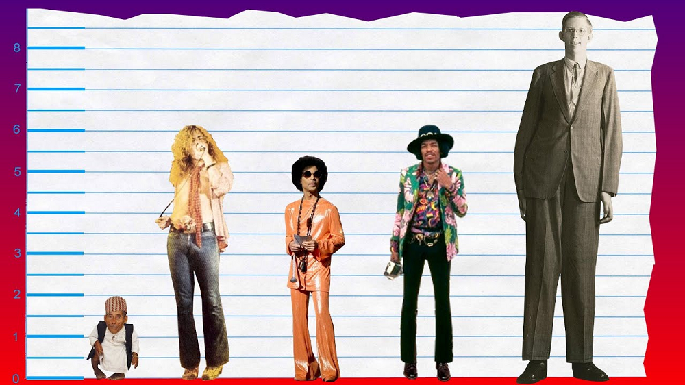 Robert Plant Height