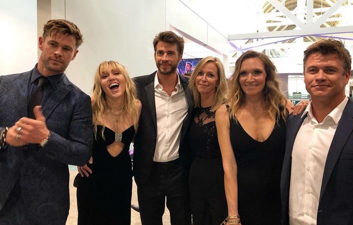 Liam Hemsworth Family