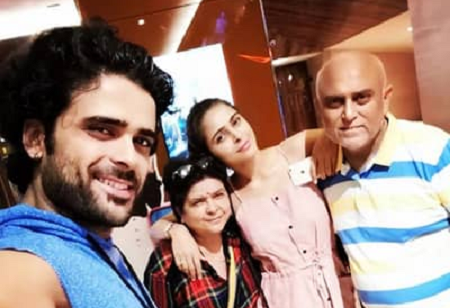 Madhurima Tuli Family