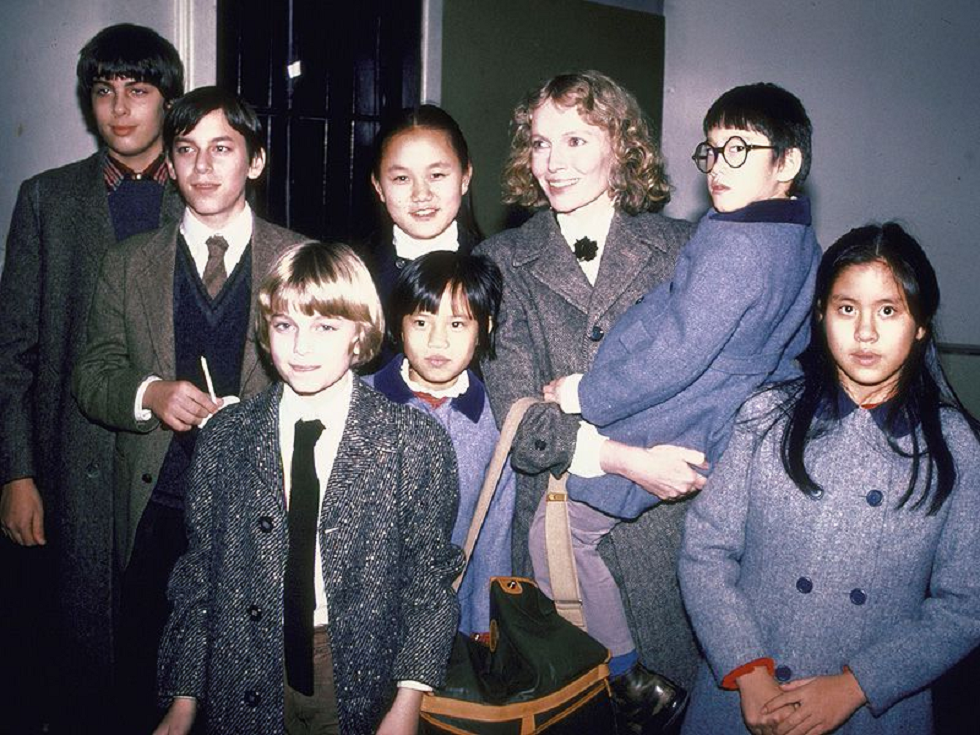 Mia Farrow Family