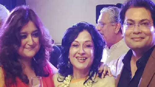 Moushumi Chatterji Family