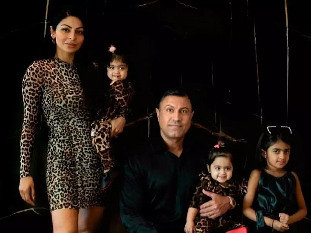 Neeru Bajwa Family
