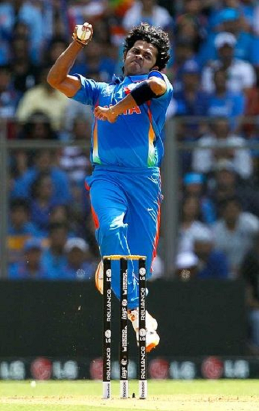 S Sreesanth Height