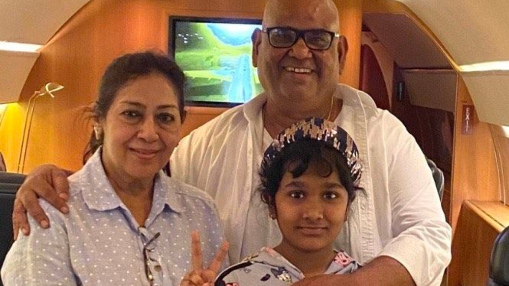 Satish Kaushik Family