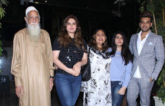Zarine Khan Family