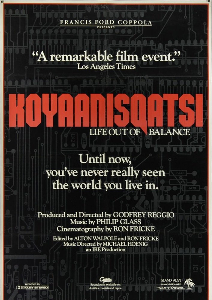 The Top 10 Most Popular Experimental Movies in the World 3 Koyaanisqatsi" (1982)