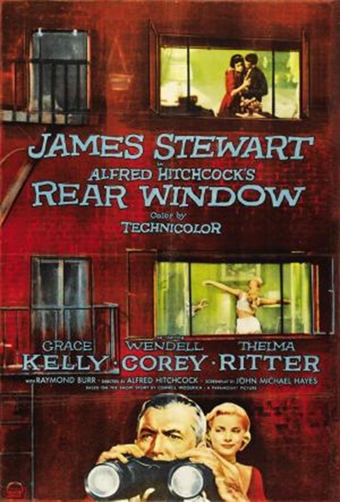 Top 10 Most Popular Thriller Movies in the World: Cast and Summary 5 Rear Window (1954)