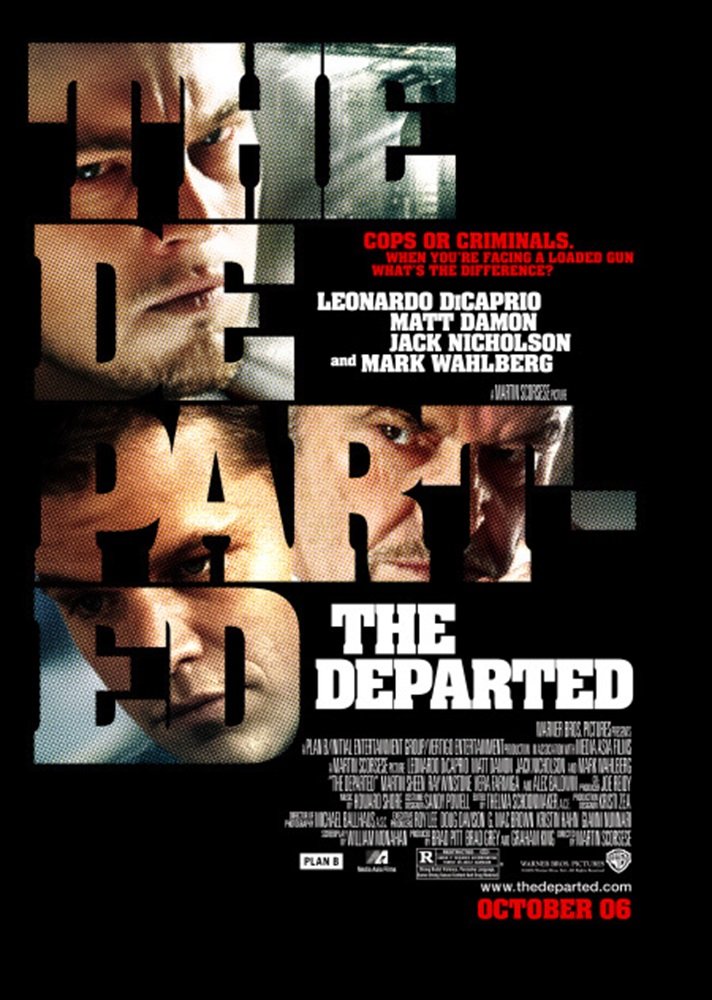 Top 10 Most Popular Crime Films in the World: Cast, Duration, Budget, Profit, IMDb Rating and Summary 3 The Departed (2006)