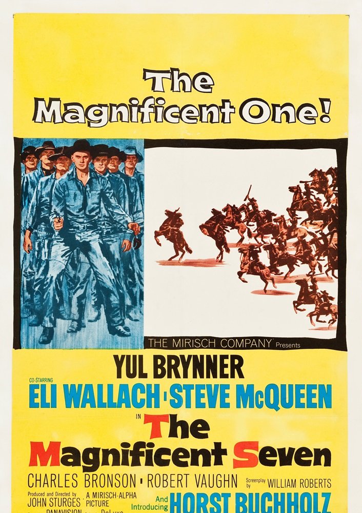 The Top 10 Most Popular Western Movies in the World 6 The Magnificent Seven (1960)